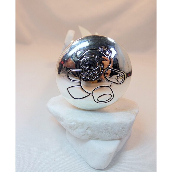 Beautiful Silver Plate Birth Certificate Holder w/Stand plus Blank Certificate - Picture 9 of 9